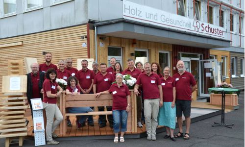 Holz und Gesundheit made in Main-Kinzig: Schuster-HOLZ-Team aus Birstein