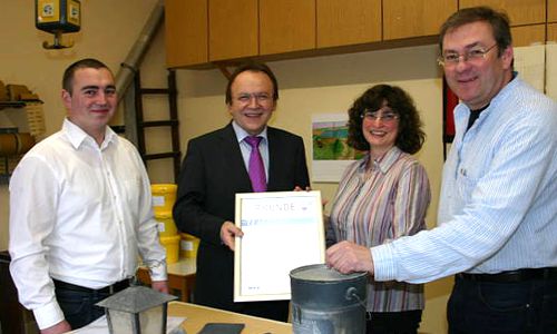 Made in Main-Kinzig für Malerwerkstätte Schreyer aus Bad Orb Made in Main-Kinzig für Malerwerkstätte Schreyer aus Bad Orb