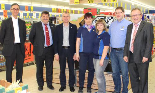 Landrat Erich Pipa besucht Lidl-Regionalgesellschaft Landrat Erich Pipa besucht Lidl-Regionalgesellschaft