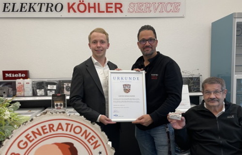 Elektro Köhler Service: Made in Main-Kinzig für Traditionsbetrieb aus Ronneburg Elektro Köhler Service: Made in Main-Kinzig für Traditionsbetrieb aus Ronneburg